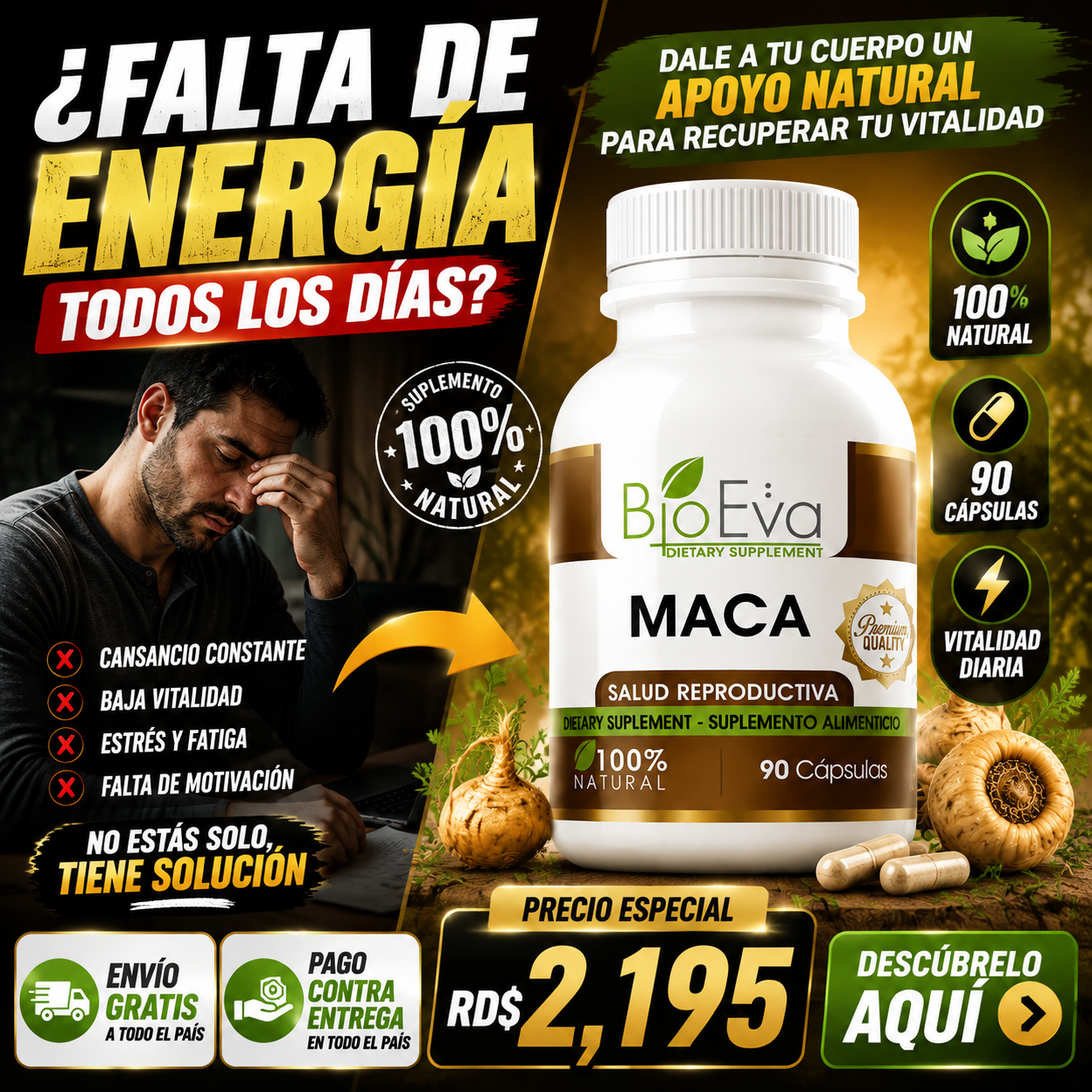 MACA | Energía y Rendimiento