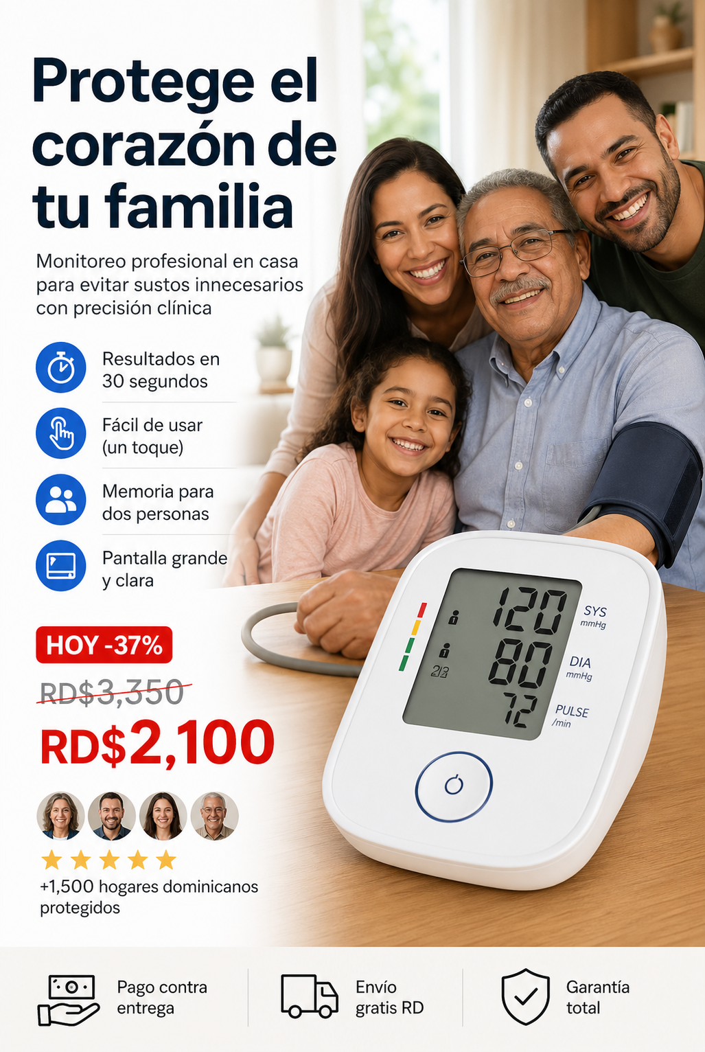MONITOR DE PRESIÓN ARTERIAL DIGITAL | Precisión y Tranquilidad en tu Hogar