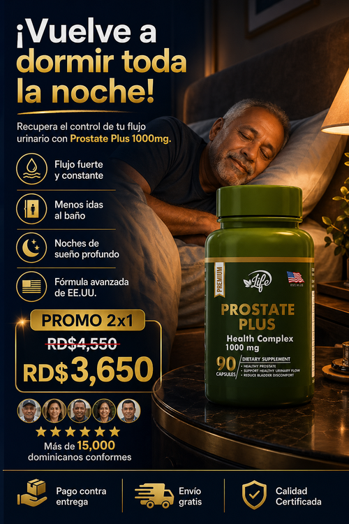 PROSTATE PLUS | Suplemento Prostático Premium
